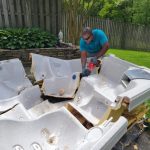 Efficient Hot Tub Removal Services for Stress-Free Outdoor Space Cleanout Projects