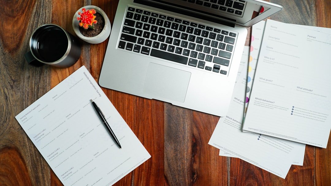 college admissions letter application desk