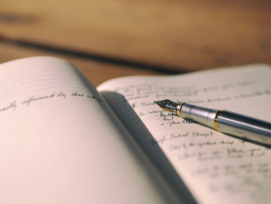 essay outline pen paper