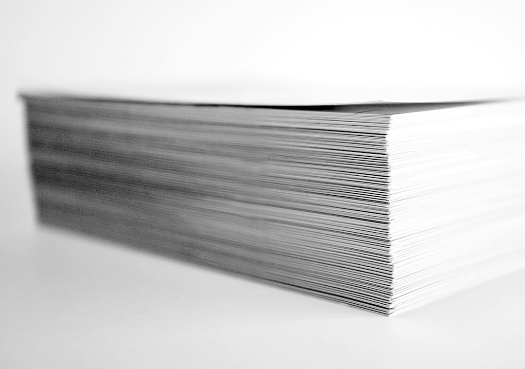 academic papers stack research materials