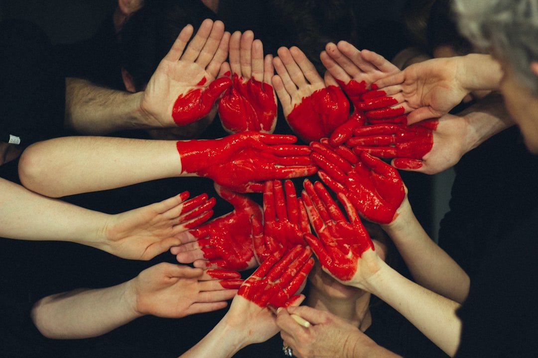 volunteer community helping hands together