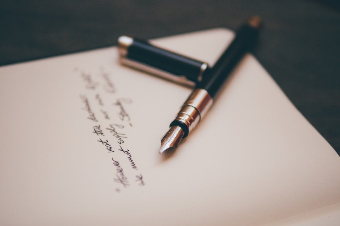creative writing fountain pen
