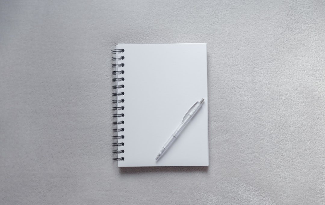 grammar correction notebook pen