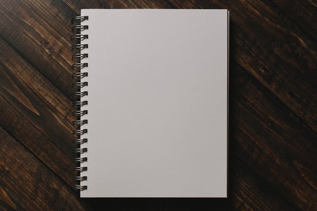 notebook essay title
