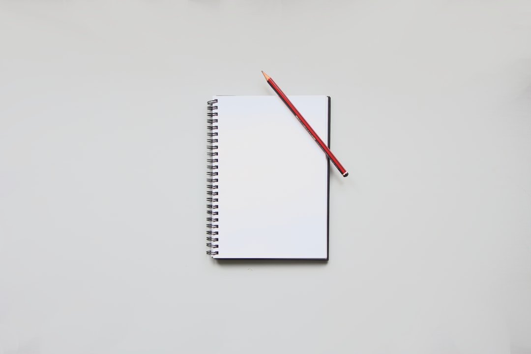 grammar notebook pencil