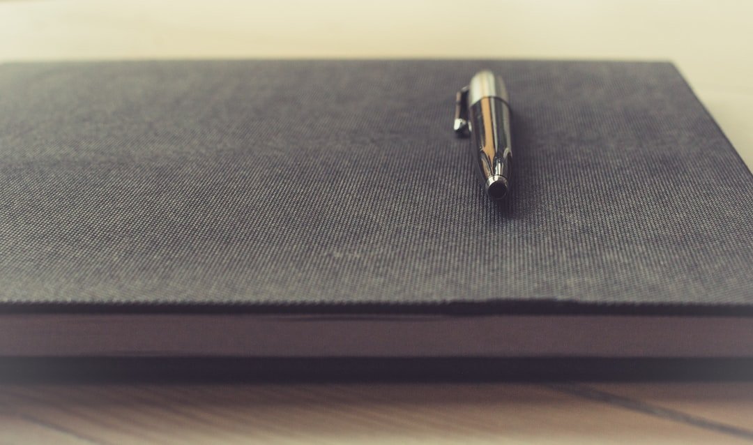 grammar rules notebook pen