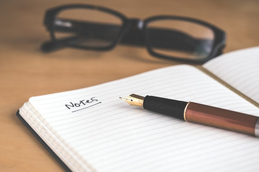 college notebook reflection
