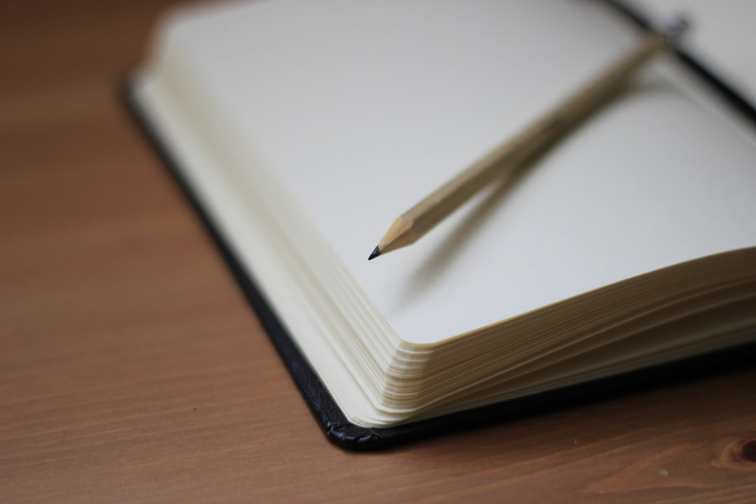 grammar correction notebook pen