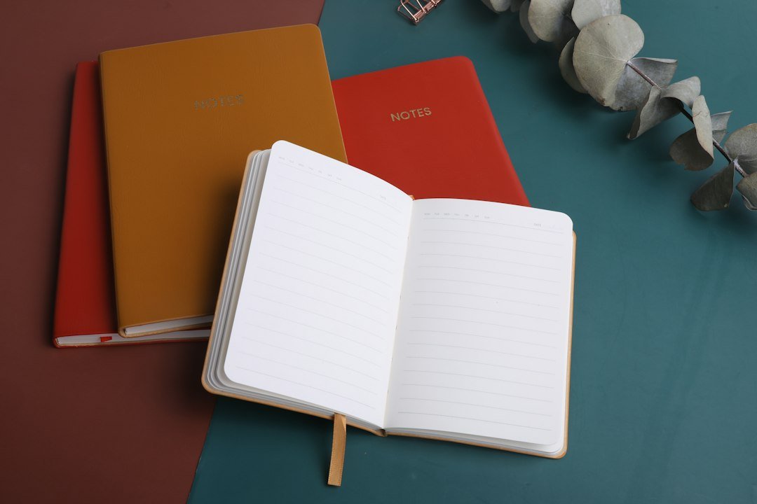 academic writing notebook