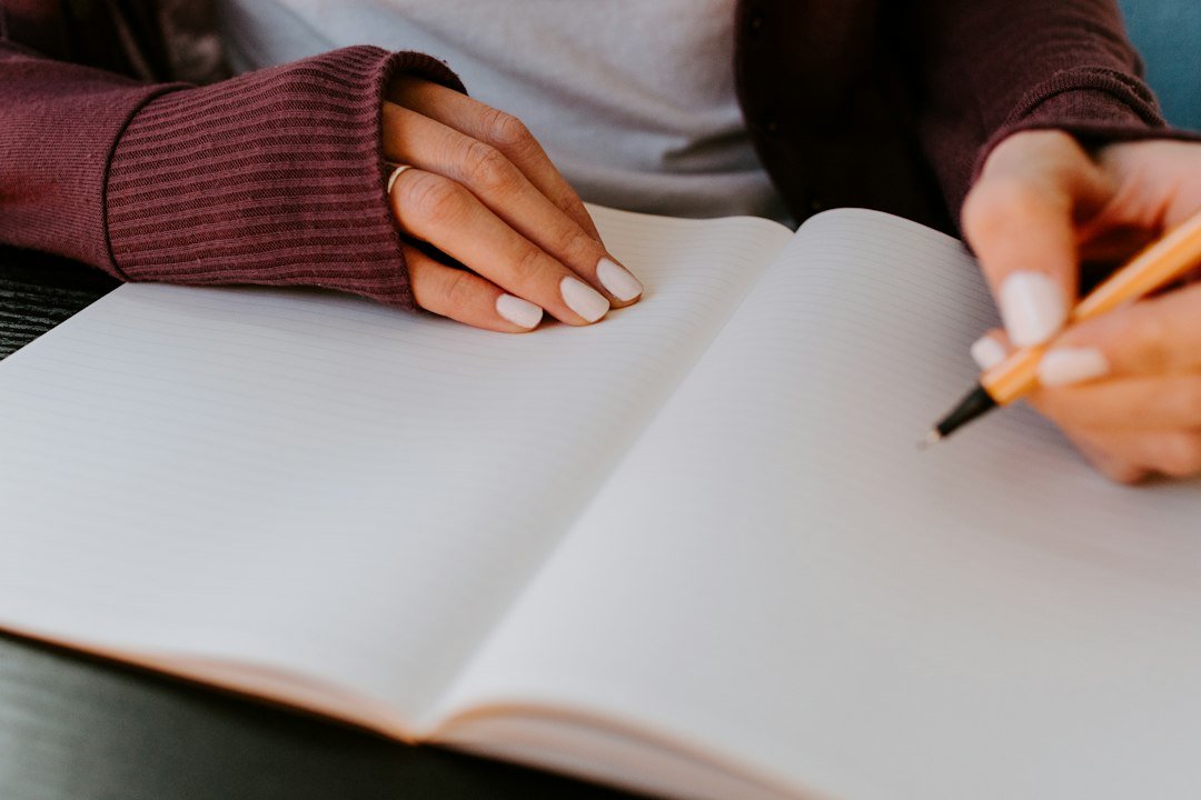 grammar book desk writing